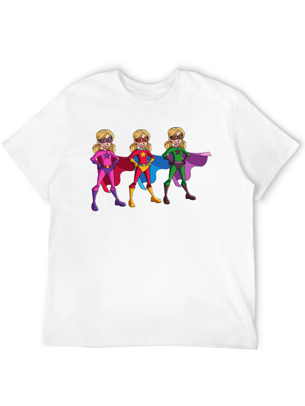 Superhero Girls Graphic T-Shirt - Black