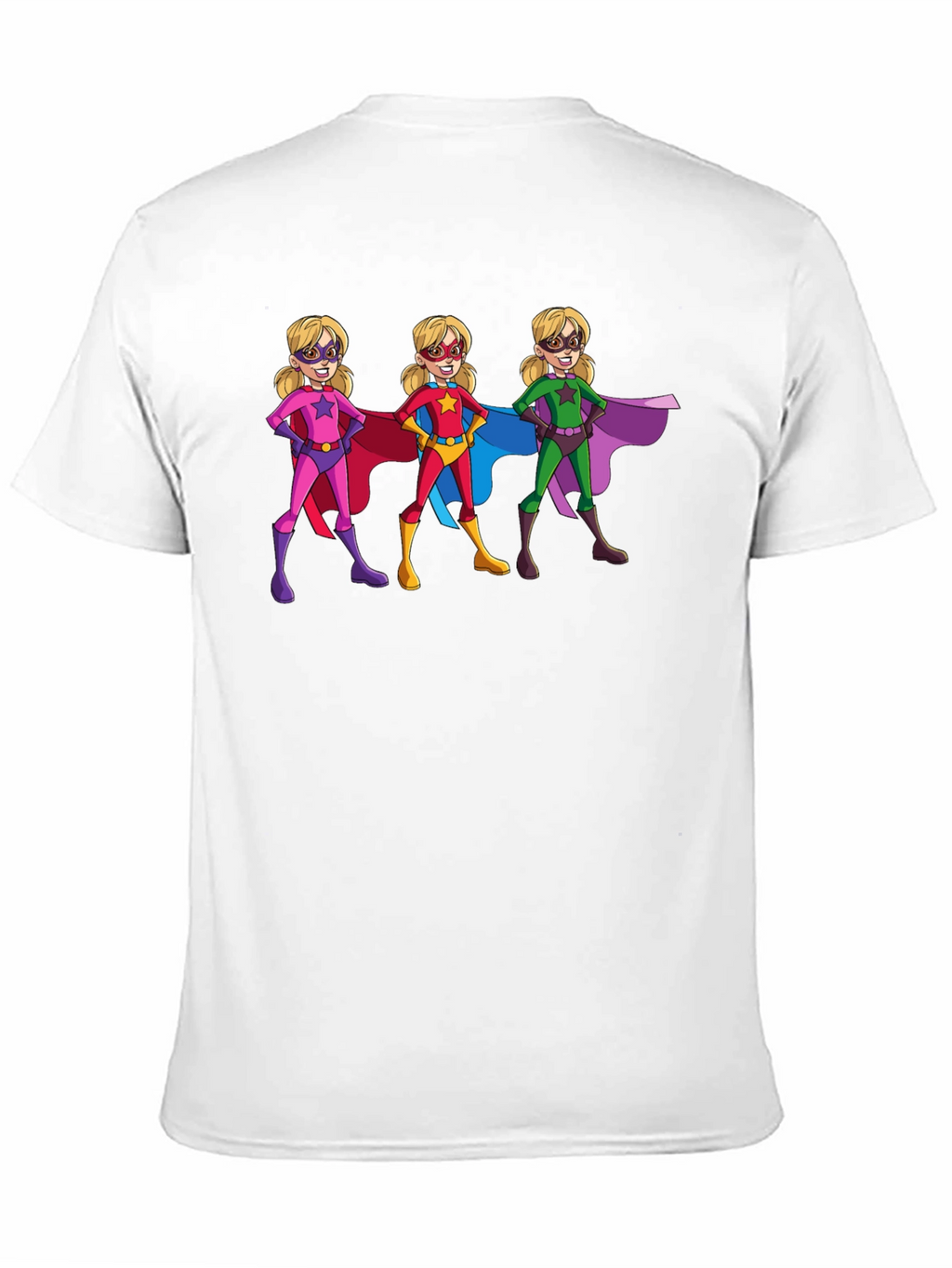 Superhero Girls Graphic T-Shirt - Black