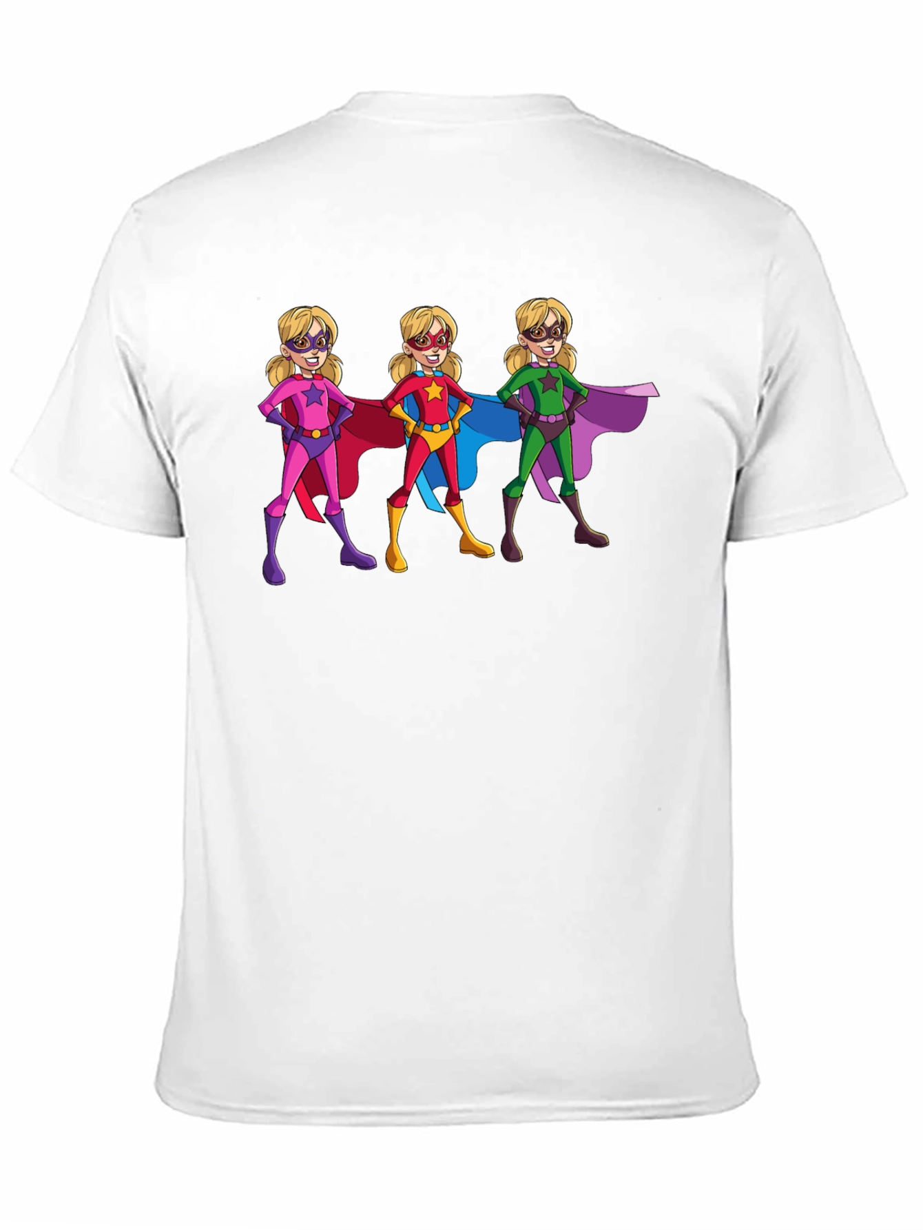 Superhero Girls Graphic T-Shirt - Black