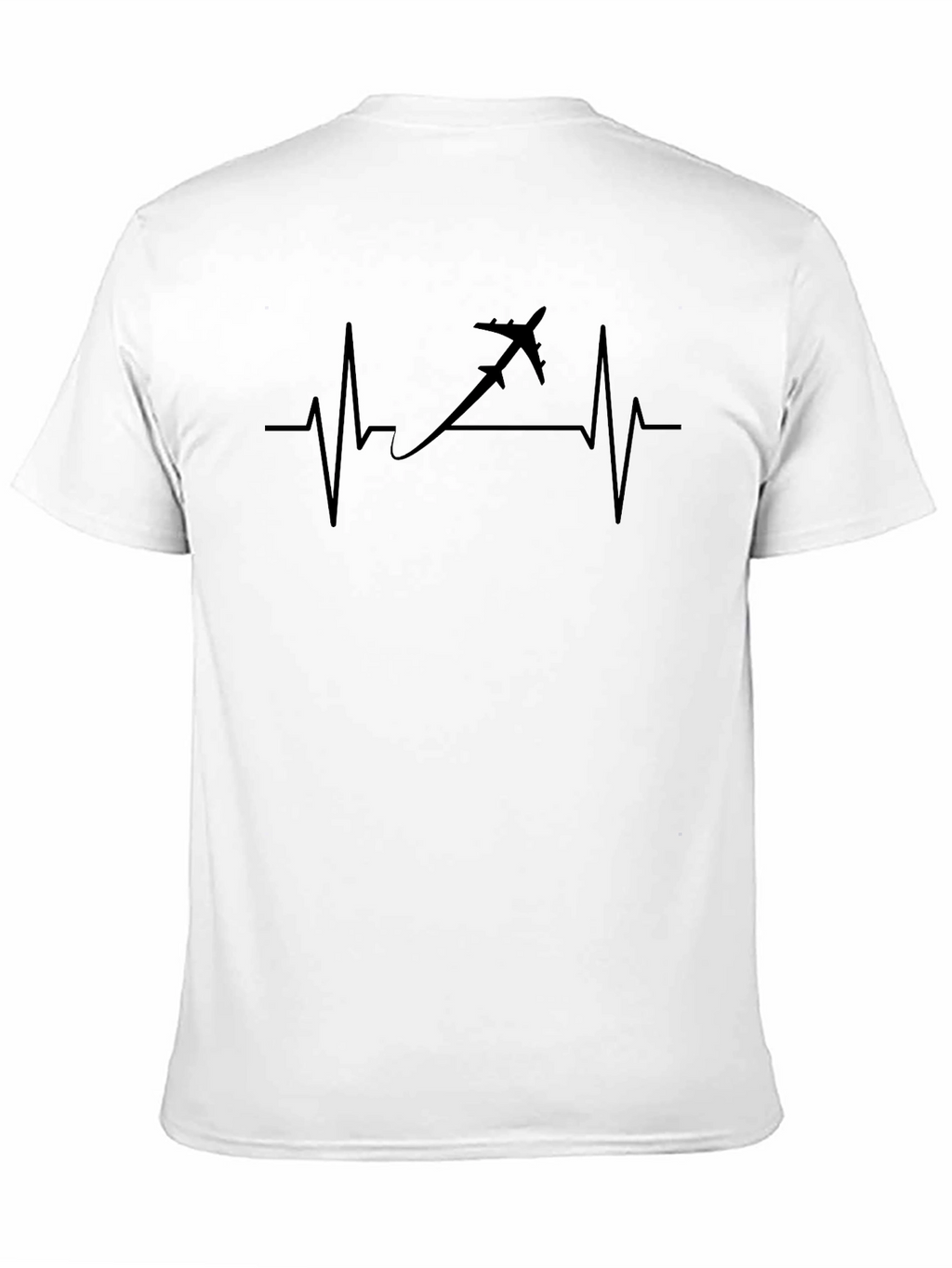 Pilot Heartbeat T-Shirt - Aviation Lover Tee