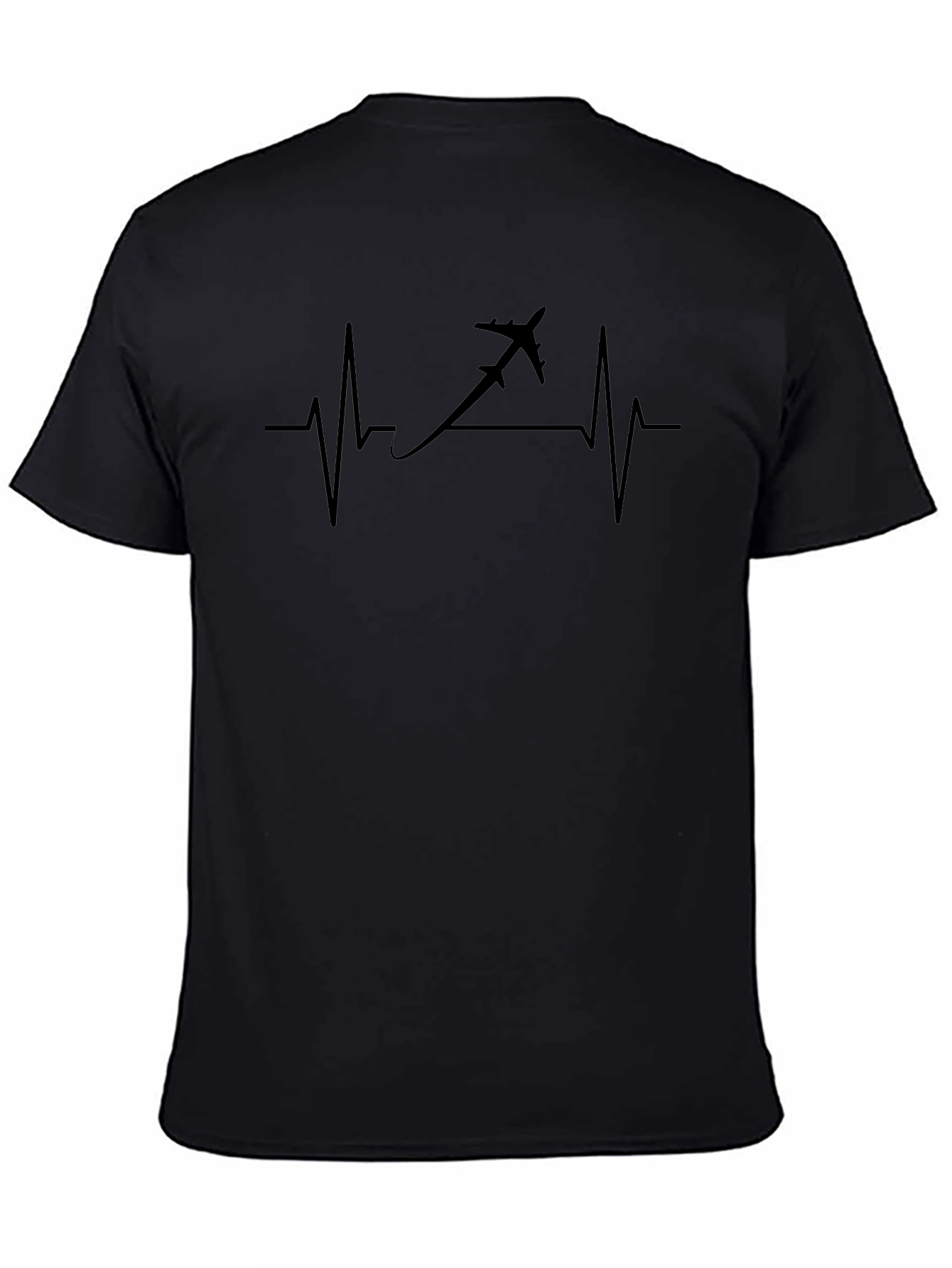 Pilot Heartbeat T-Shirt - Aviation Lover Tee