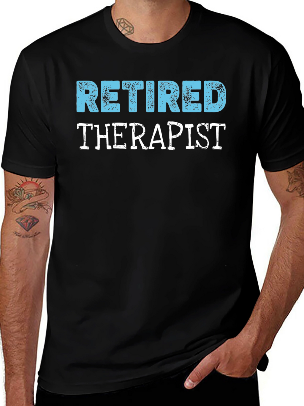 Retired Therapist T-Shirt - Novelty Gift
