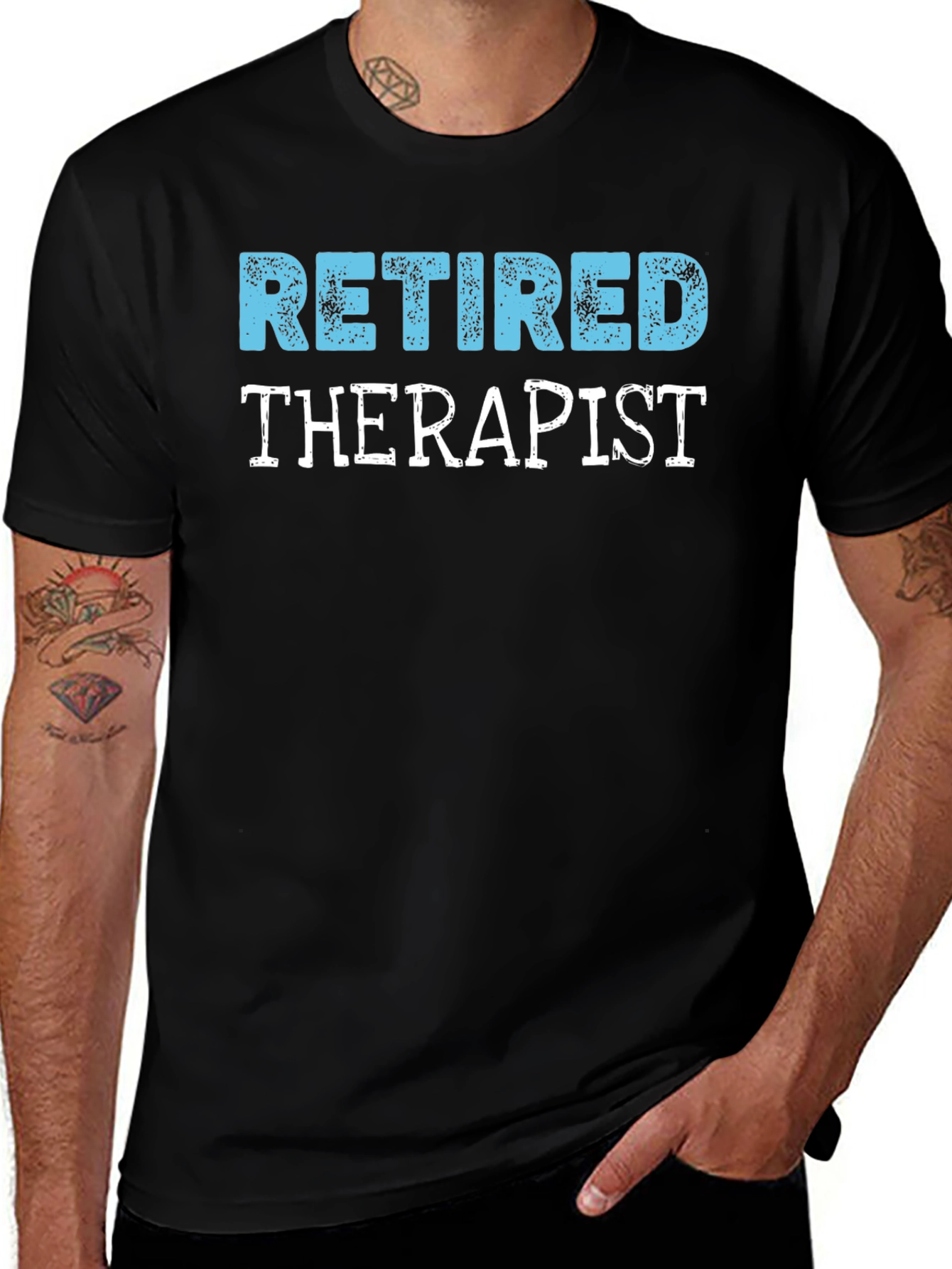 Retired Therapist T-Shirt - Novelty Gift
