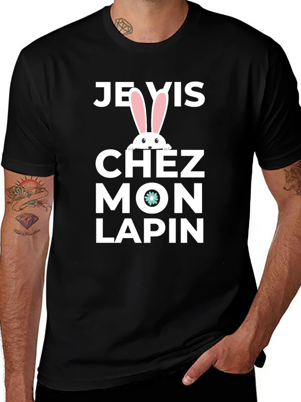 Je Vis Chez Mon Lapin T-Shirt