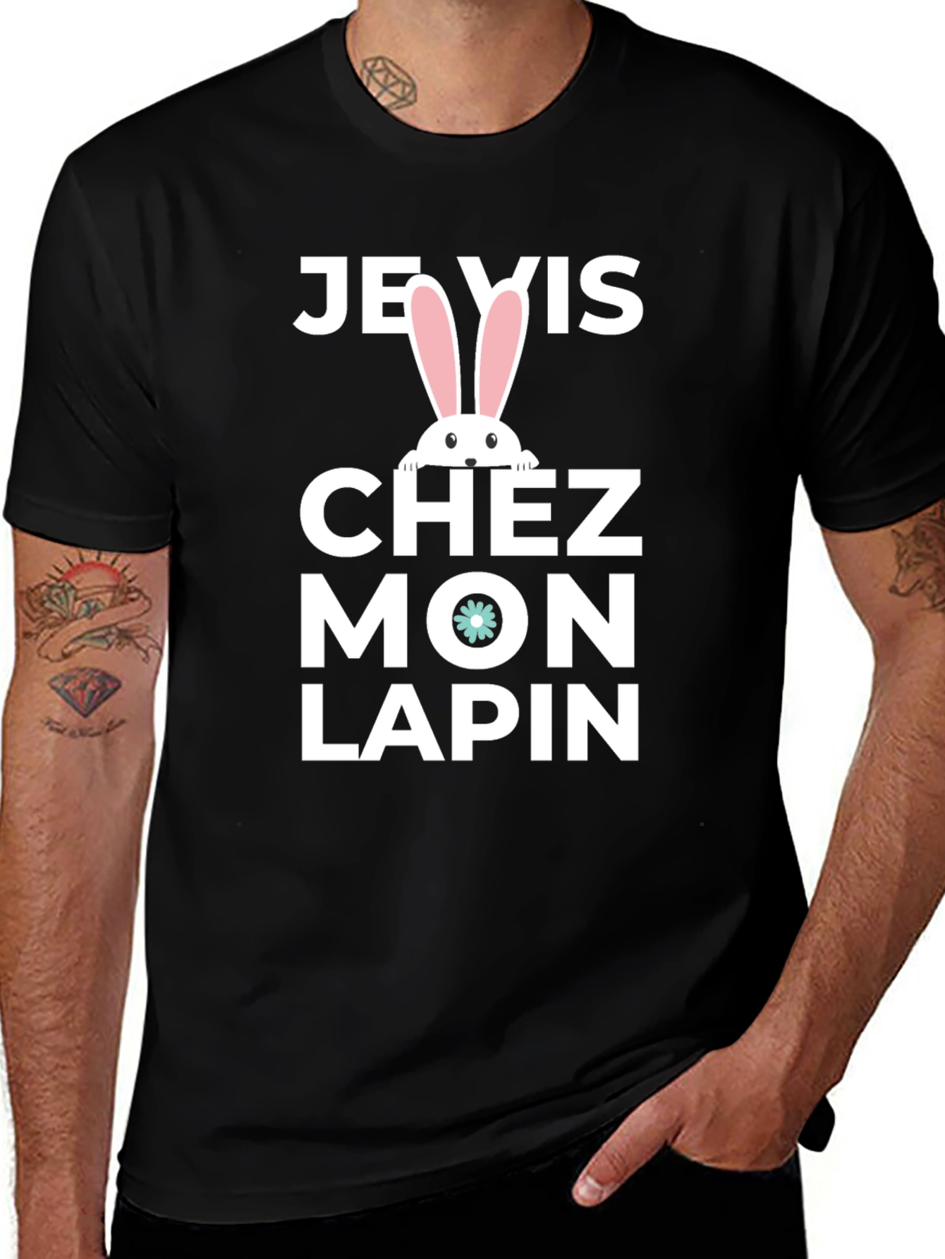 Je Vis Chez Mon Lapin T-Shirt