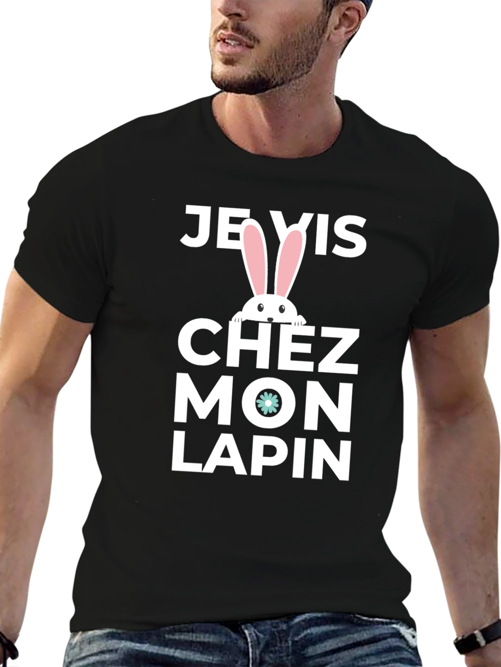 Je Vis Chez Mon Lapin T-Shirt