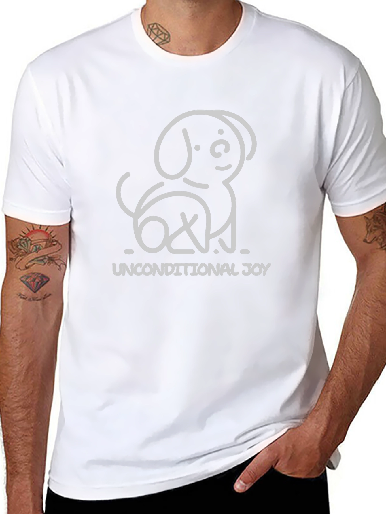 Unconditional Joy Dog Graphic Tee