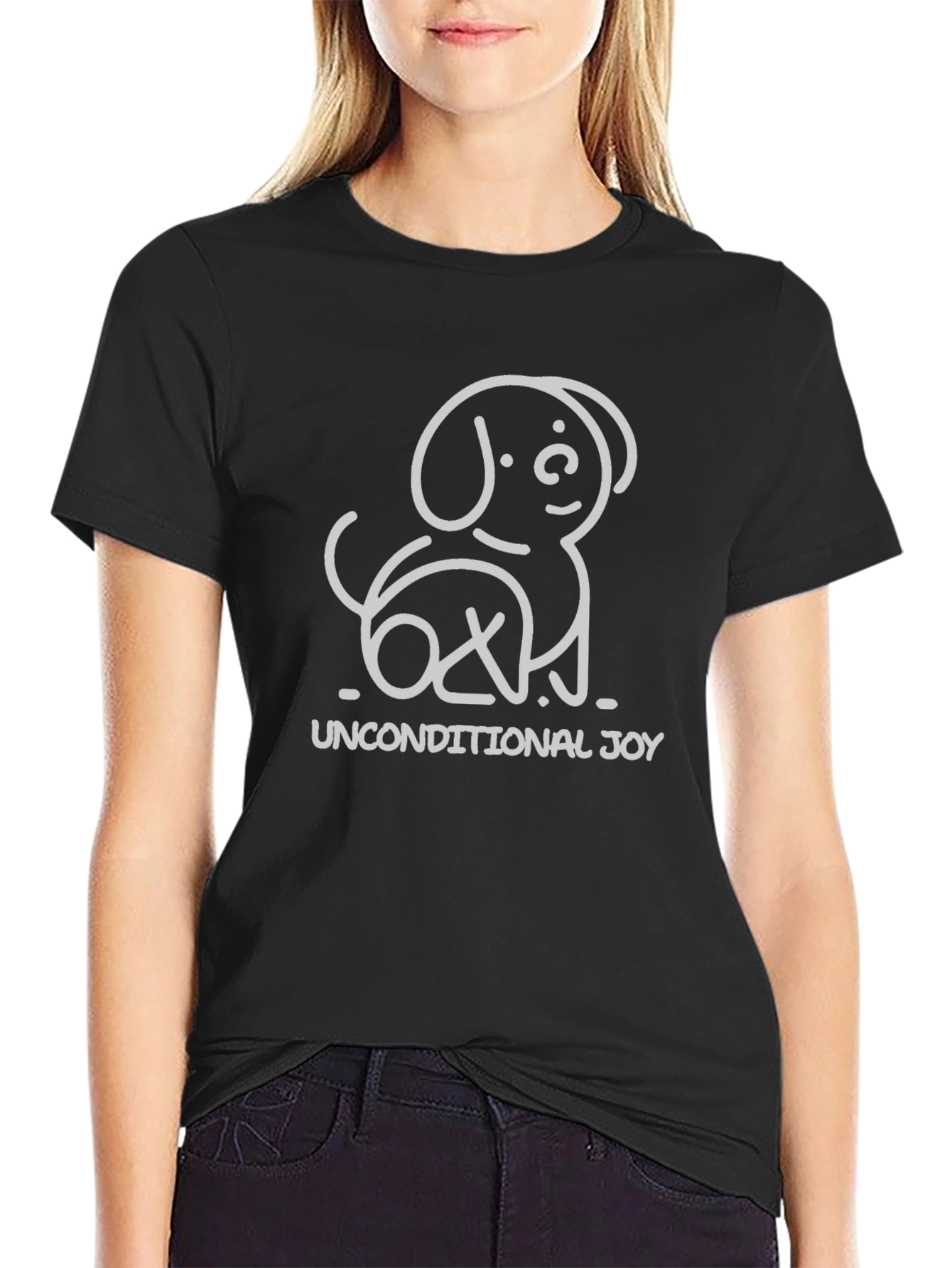 Unconditional Joy Dog Graphic Tee