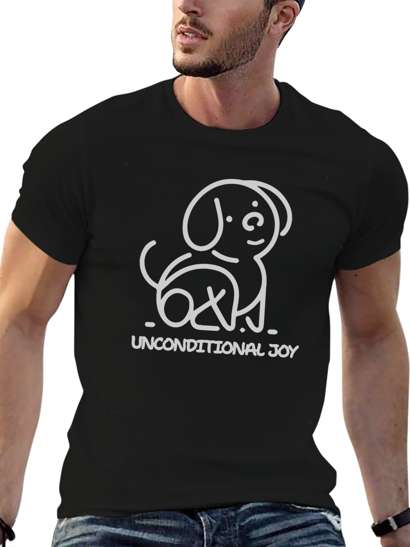 Unconditional Joy Dog Graphic Tee