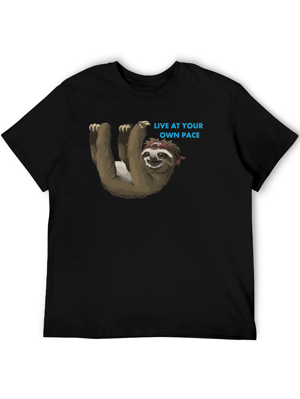 Chill Sloth T-Shirt - Live at Your Own Pace!