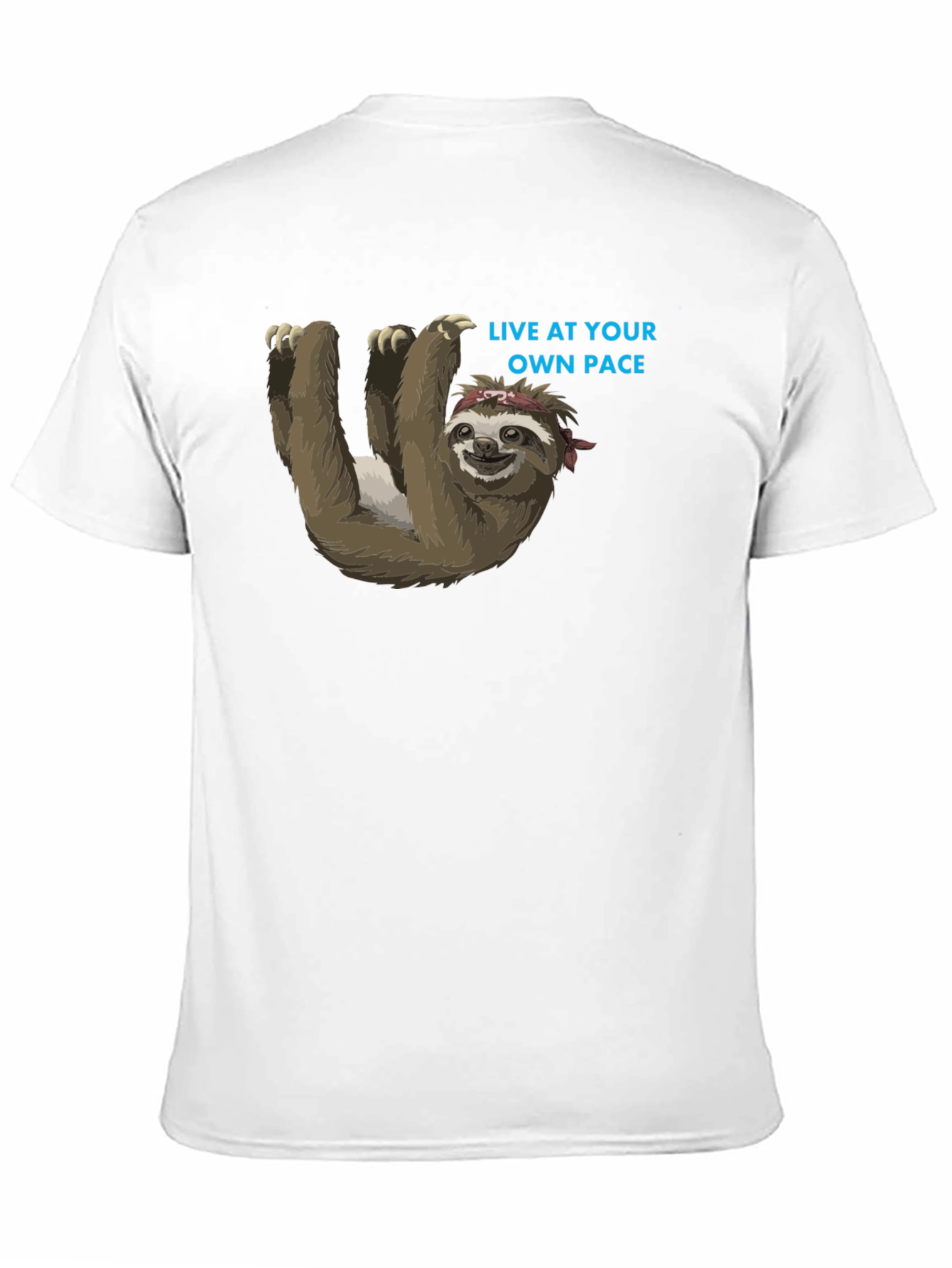 Chill Sloth T-Shirt - Live at Your Own Pace!