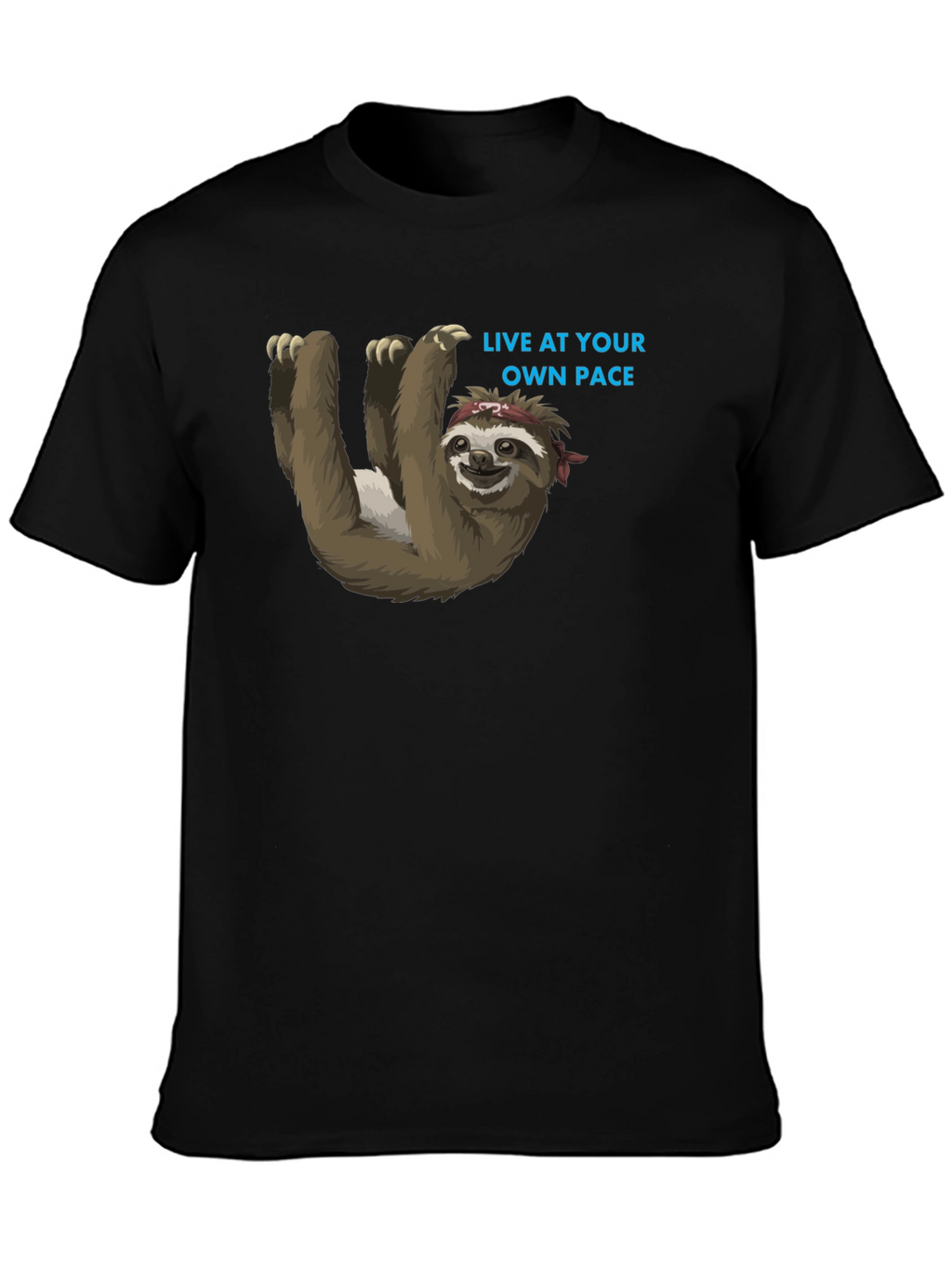Chill Sloth T-Shirt - Live at Your Own Pace!
