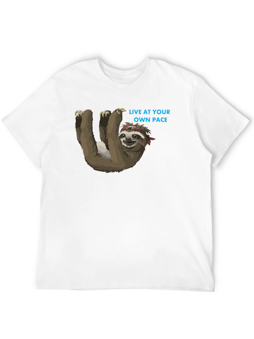 Chill Sloth T-Shirt - Live at Your Own Pace!