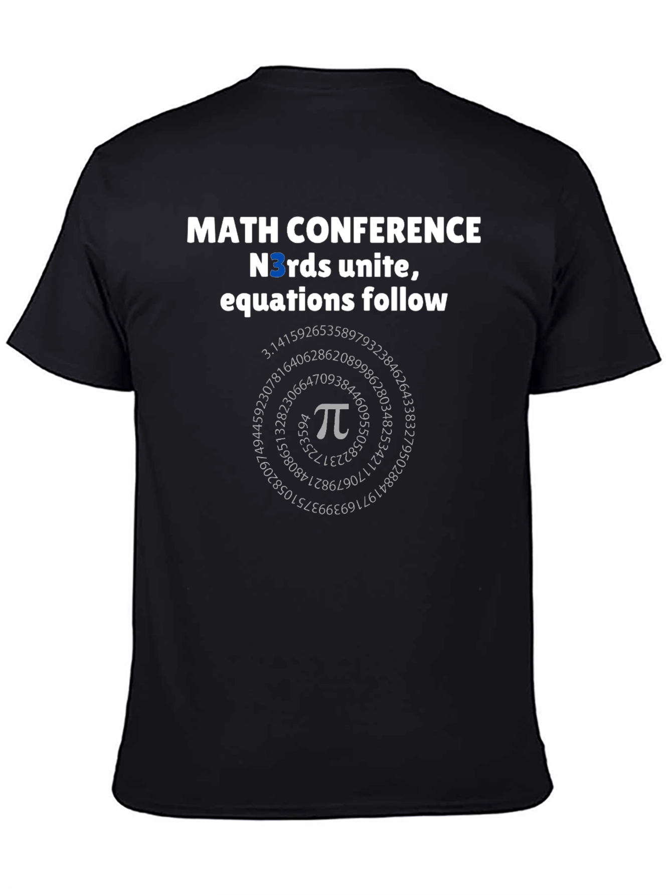 Math Conference T-Shirt - Nerds Unite Equations Follow