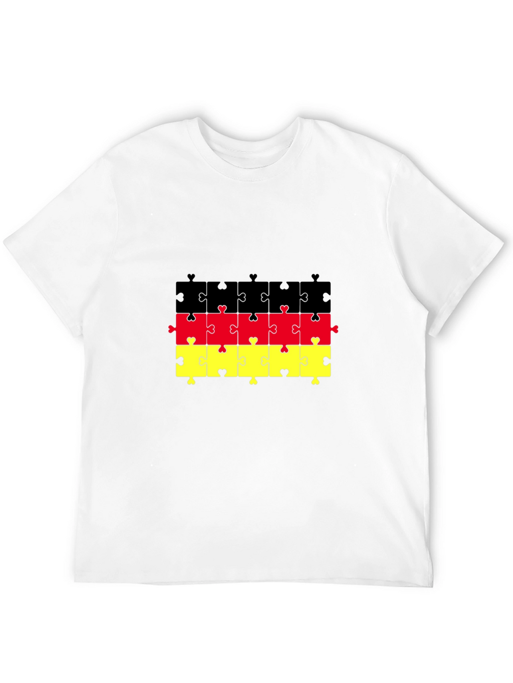 German Flag Puzzle T-Shirt