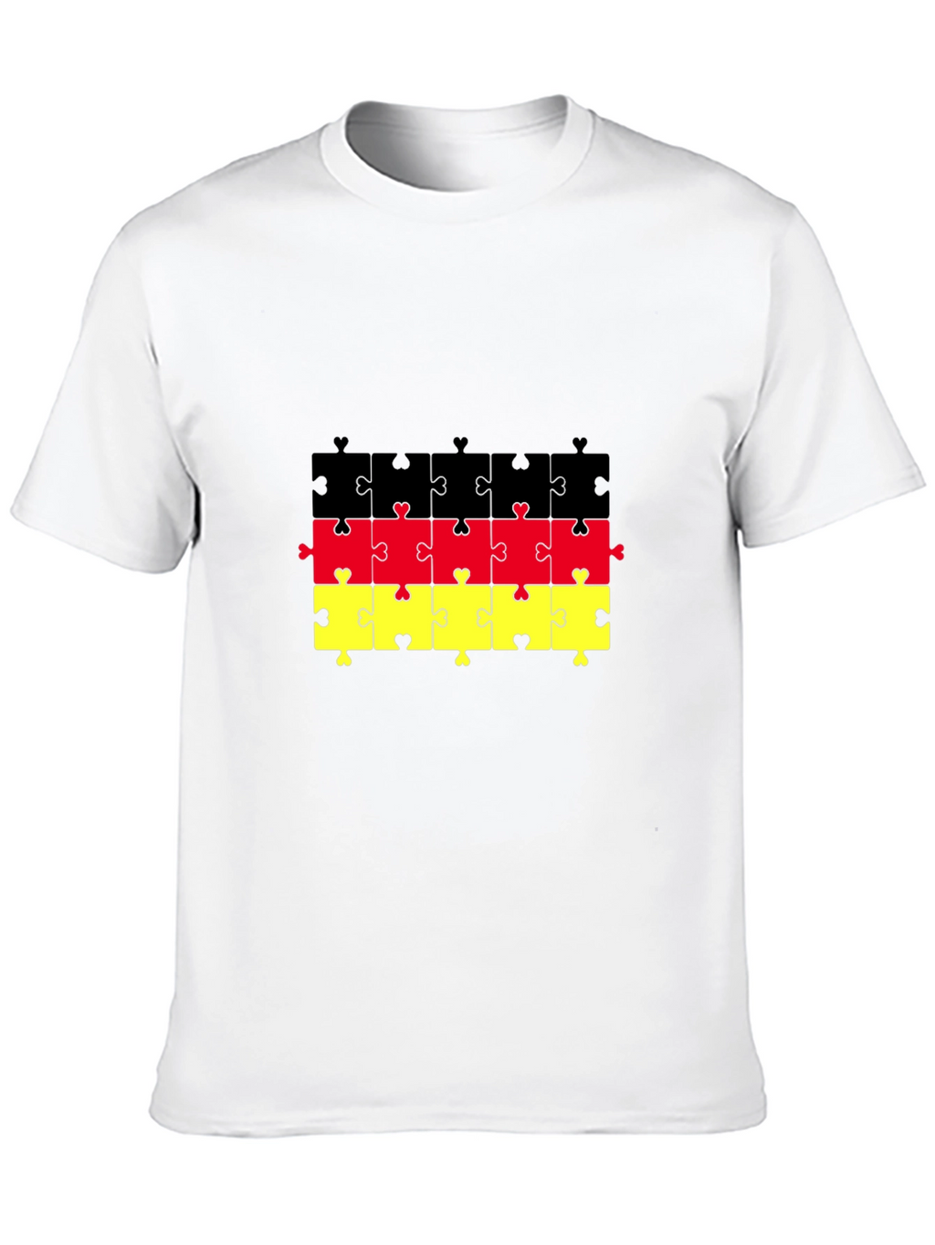 German Flag Puzzle T-Shirt