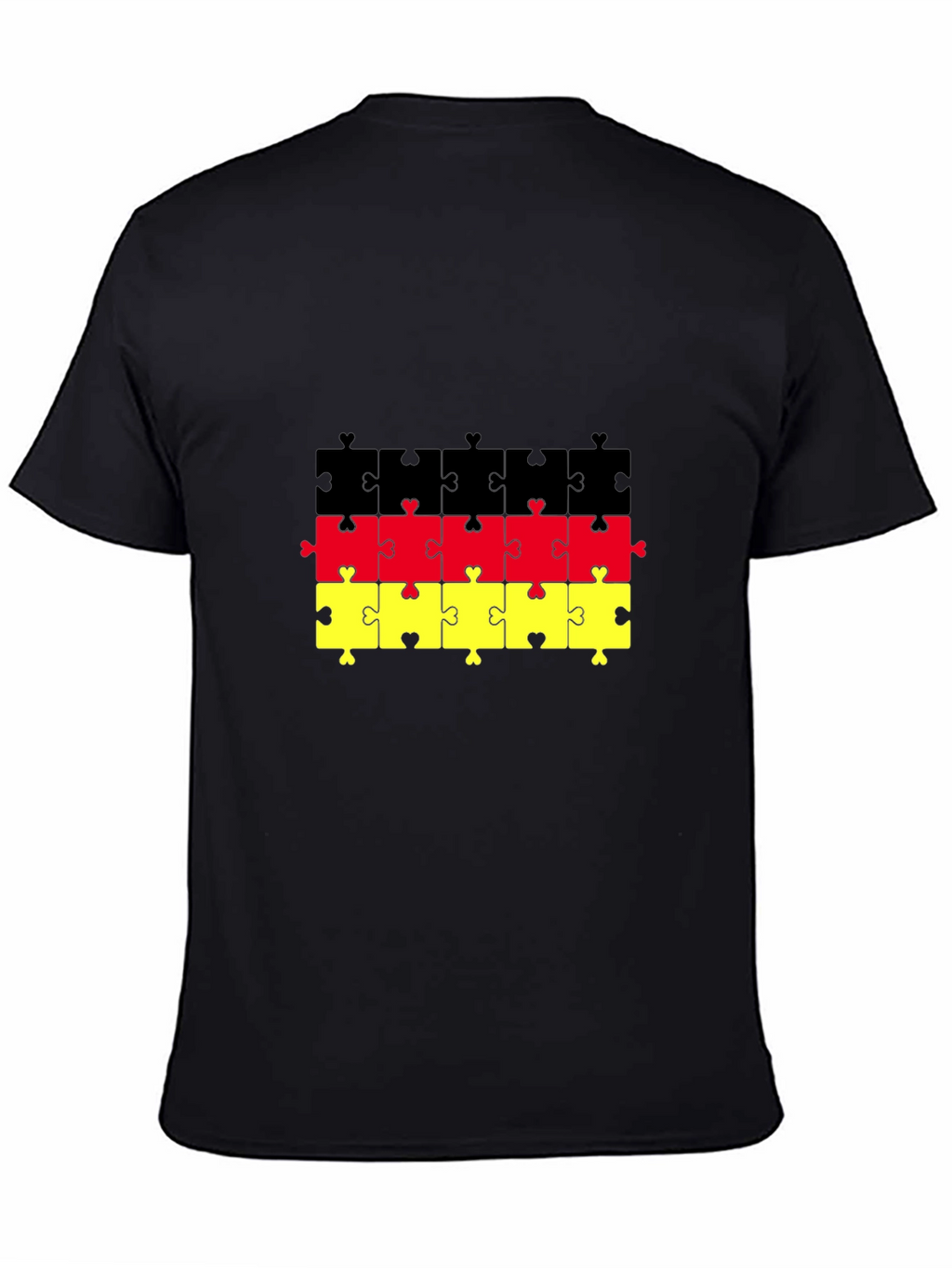 German Flag Puzzle T-Shirt