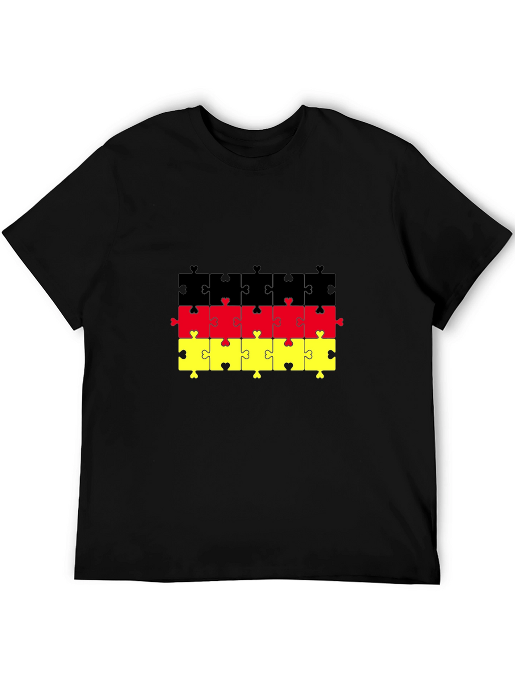German Flag Puzzle T-Shirt