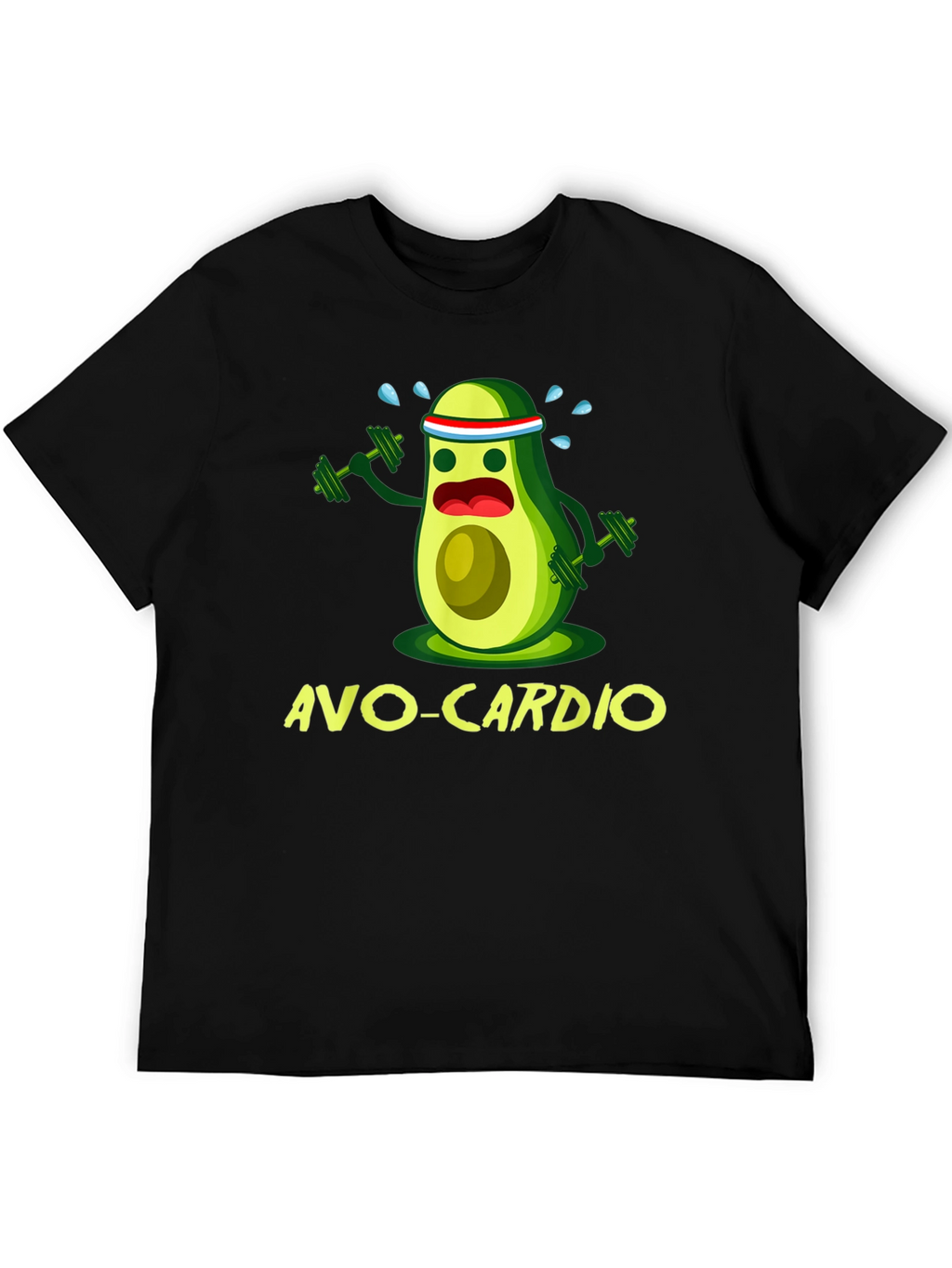 Avo-Cardio T-Shirt - Funny Avocado Workout Tee