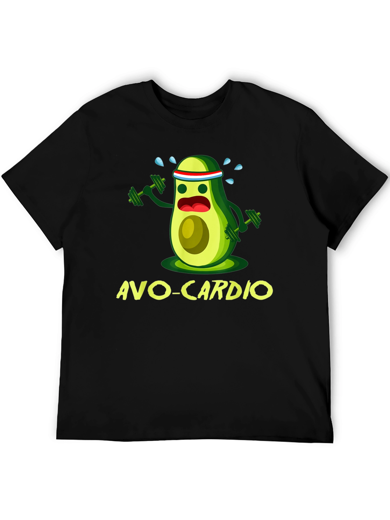 Avo-Cardio T-Shirt - Funny Avocado Workout Tee