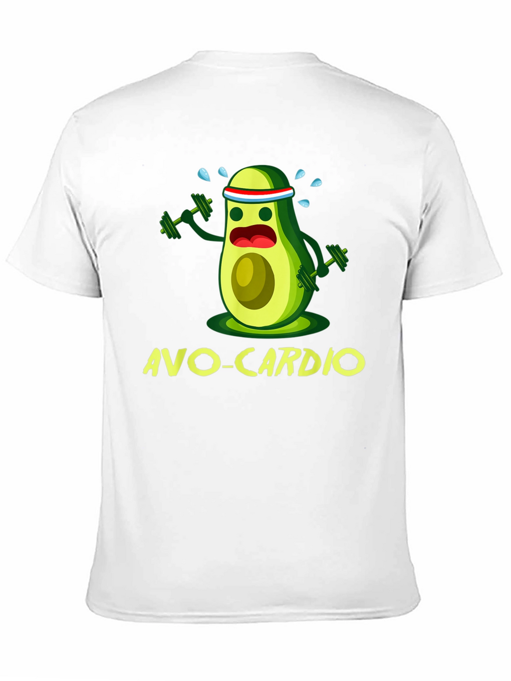Avo-Cardio T-Shirt - Funny Avocado Workout Tee