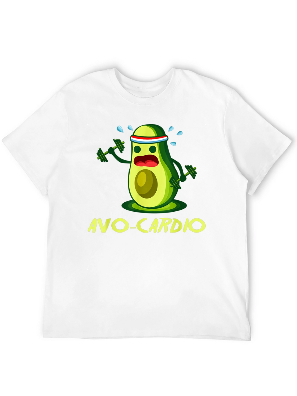 Avo-Cardio T-Shirt - Funny Avocado Workout Tee