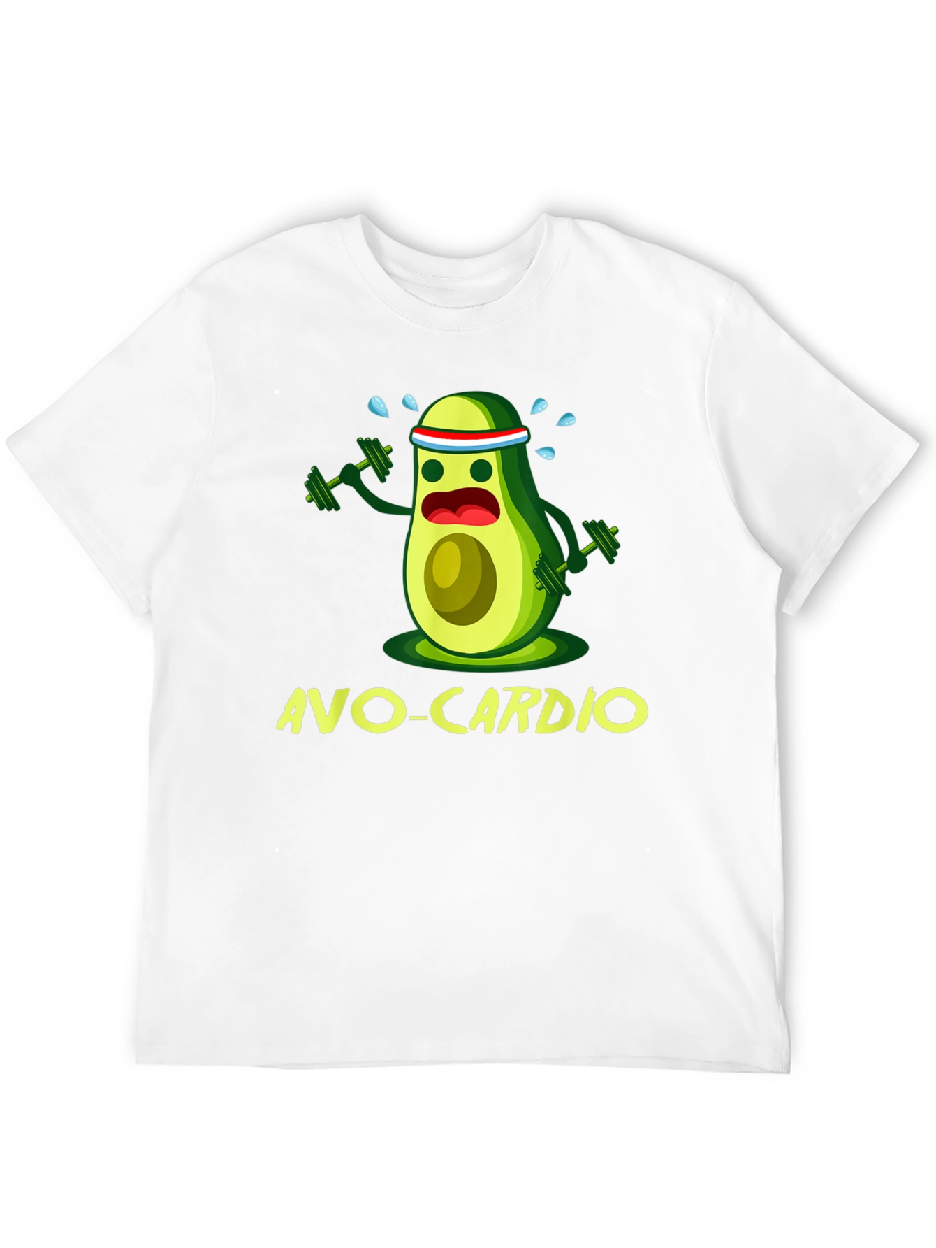 Avo-Cardio T-Shirt - Funny Avocado Workout Tee