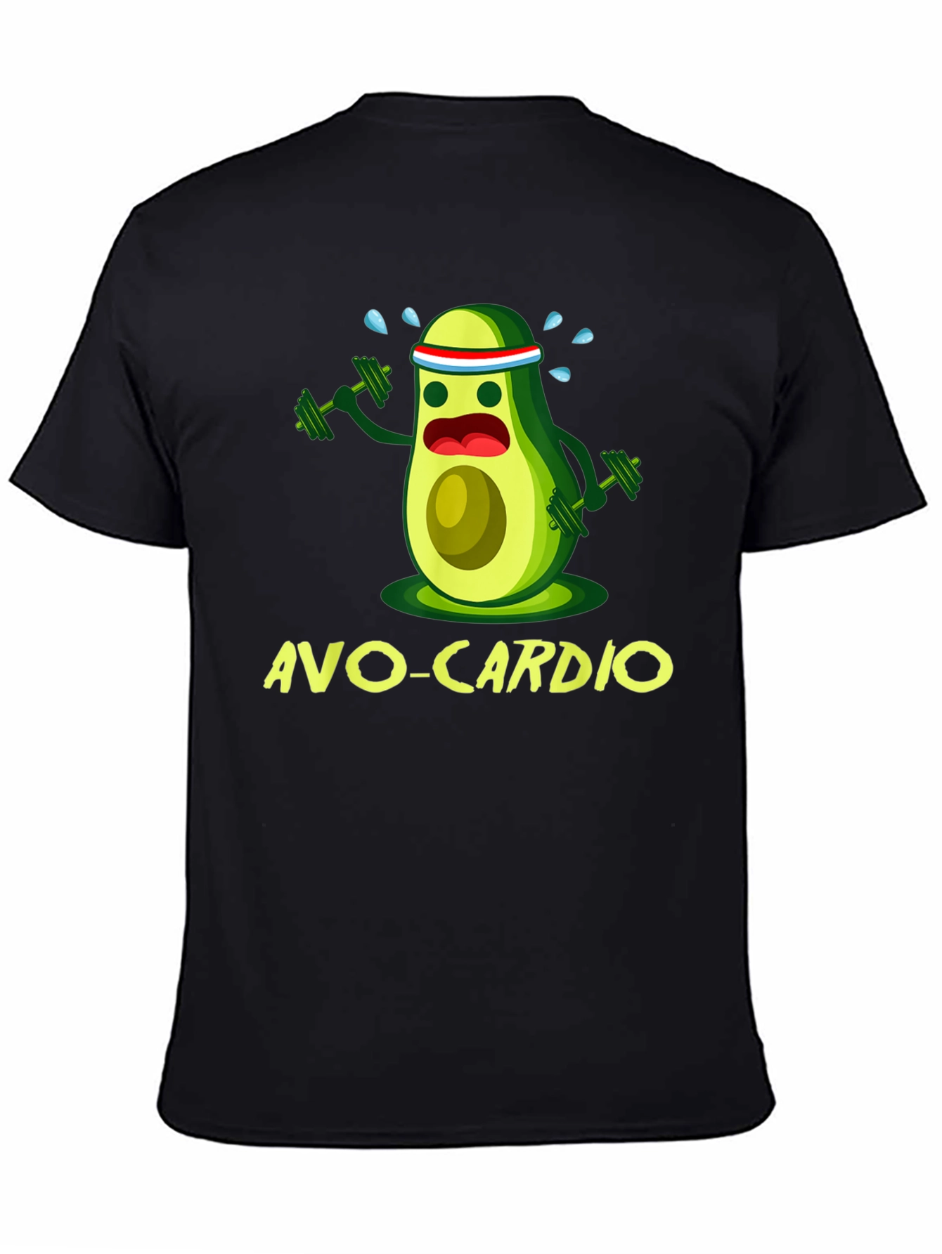 Avo-Cardio T-Shirt - Funny Avocado Workout Tee