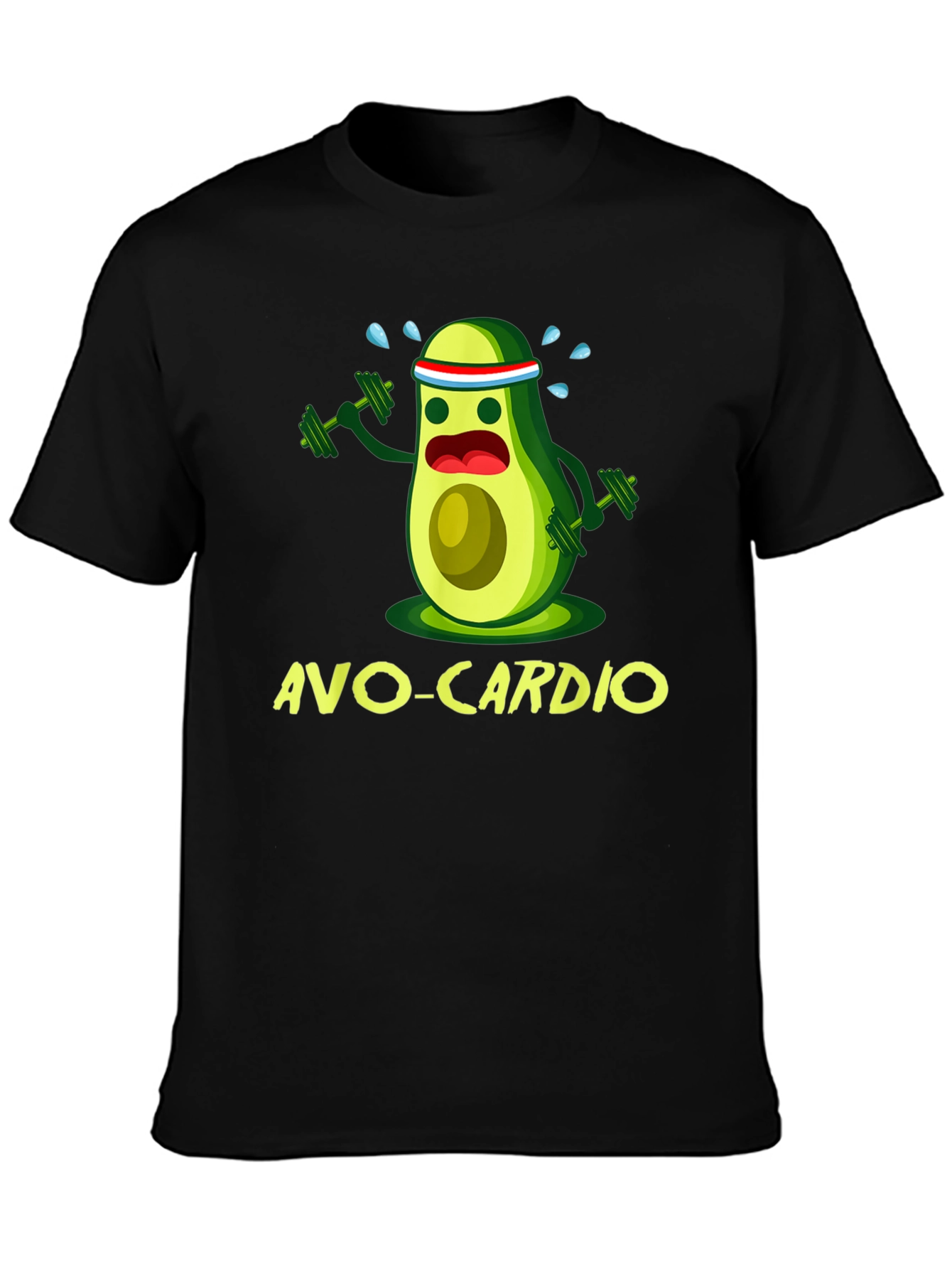 Avo-Cardio T-Shirt - Funny Avocado Workout Tee