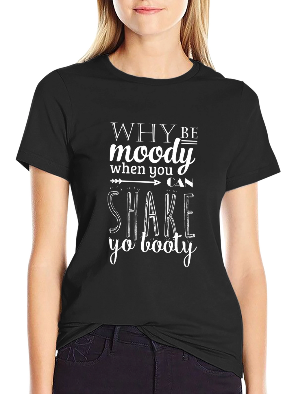 Shake Yo Booty Black T-Shirt