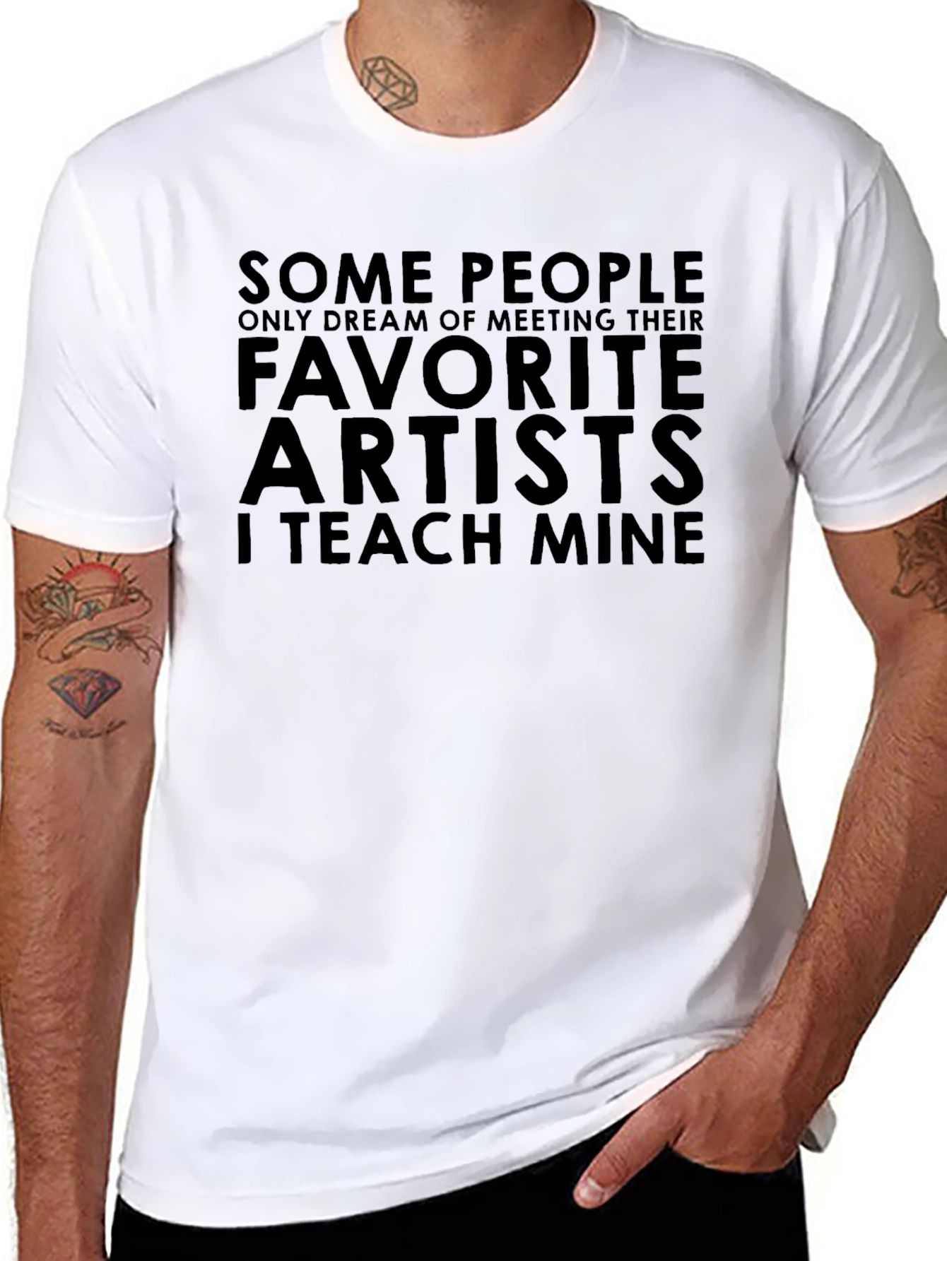 Favorite Artists T-Shirt - I Teach Mine