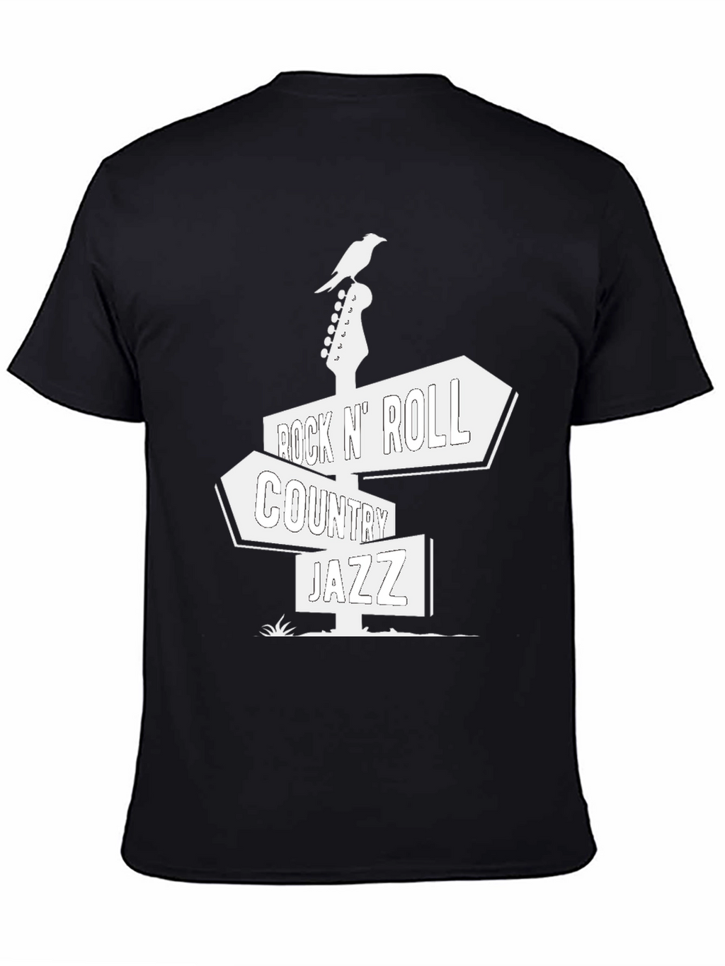 Rock N Roll Country Jazz Graphic Tee
