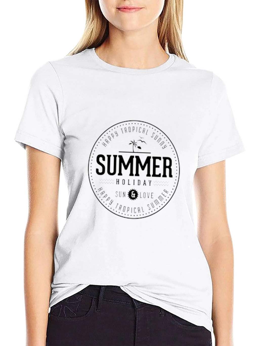 Summer Holiday T-Shirt - Tropical Sunny Design