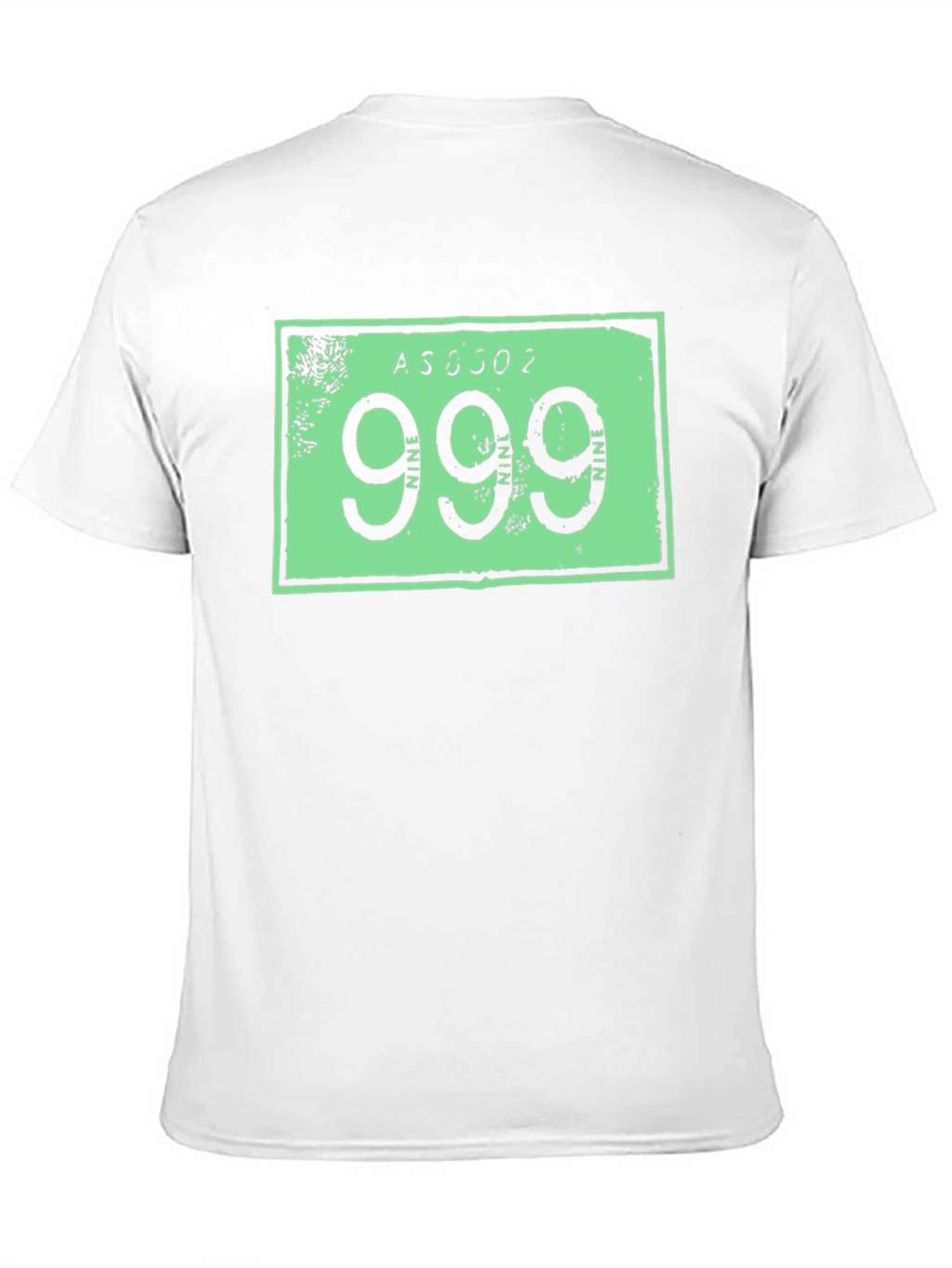 999 Graphic Print Tee - Black