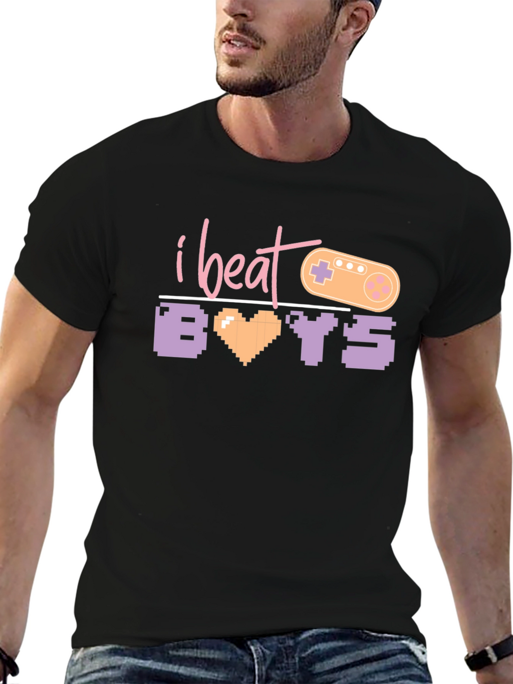 I Beat Boys T-Shirt - Gamer Tee