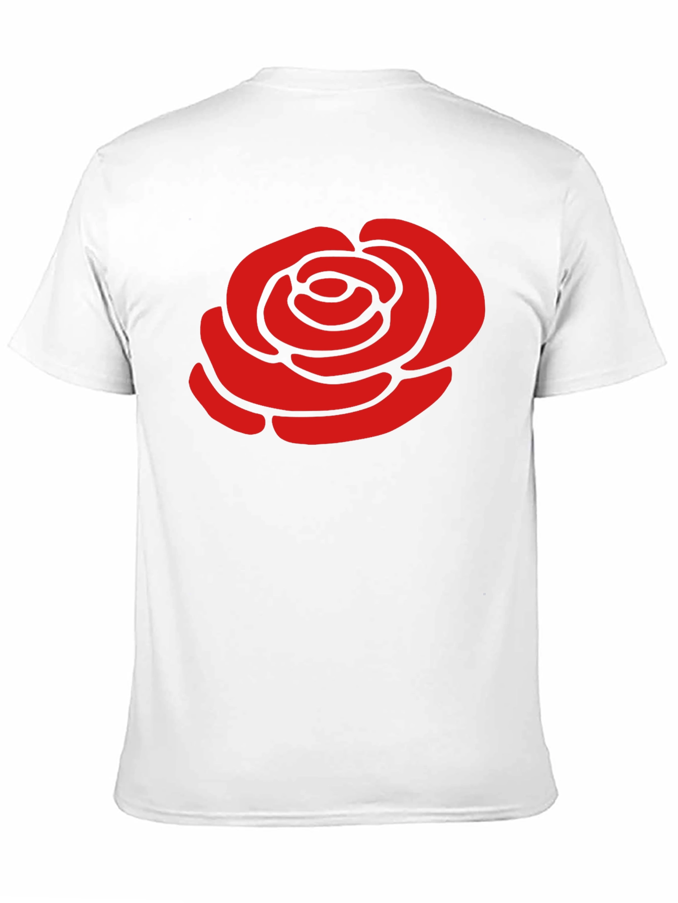 Red Rose Graphic Black T-Shirt - Stylish Casual Wear