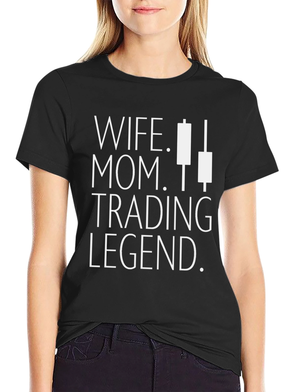 Wife Mom Trading Legend Graphic Tee