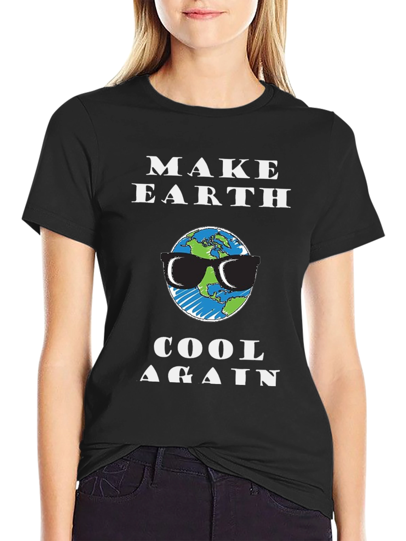 Cool Earth T-Shirt - Make Earth Cool Again Graphic Tee