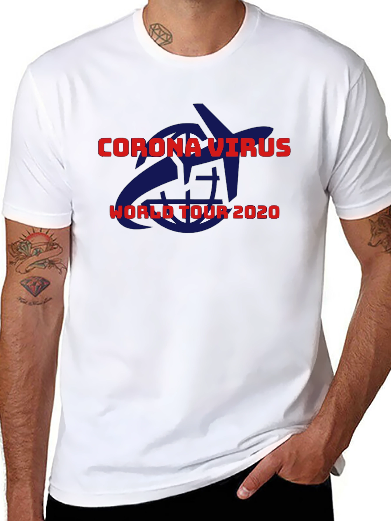 Corona Virus World Tour 2020 T-Shirt
