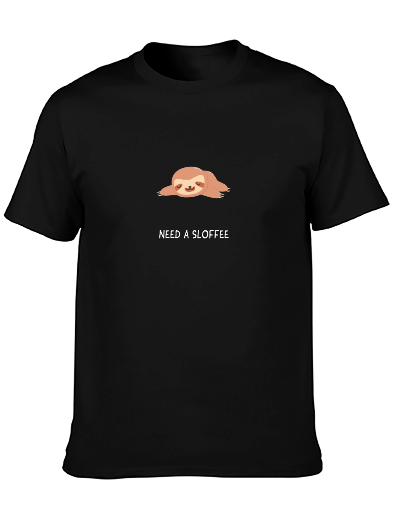 Need a Sloffee Sloth Graphic Tee - Relaxed Casual Comfort