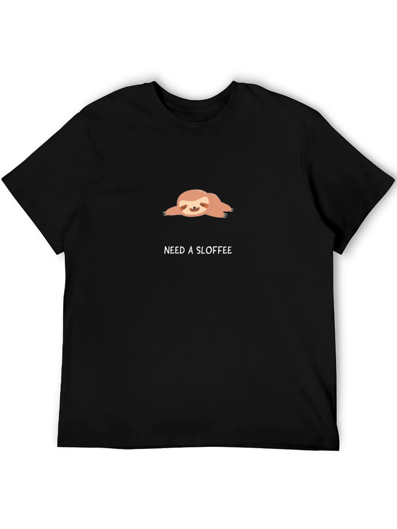 Need a Sloffee Sloth Graphic Tee - Relaxed Casual Comfort