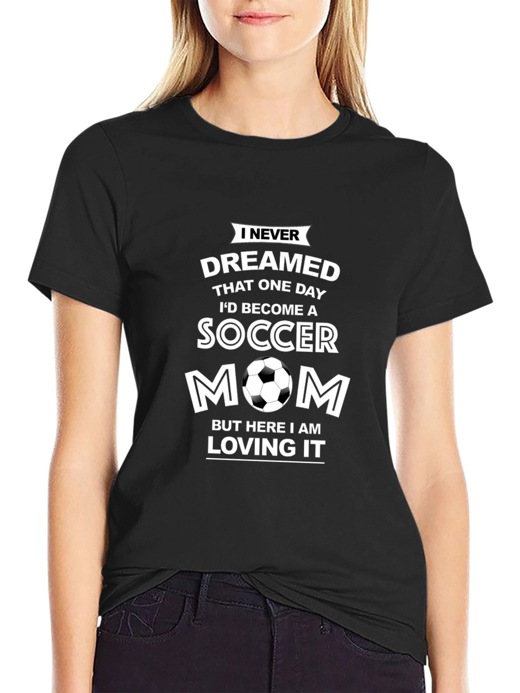 Soccer Mom Graphic T-Shirt - Novelty Tee
