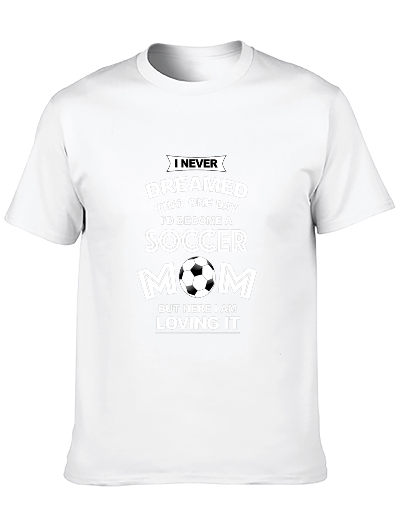 Soccer Mom Graphic T-Shirt - Novelty Tee