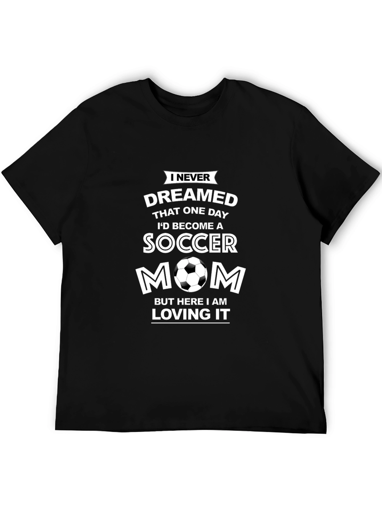 Soccer Mom Graphic T-Shirt - Novelty Tee