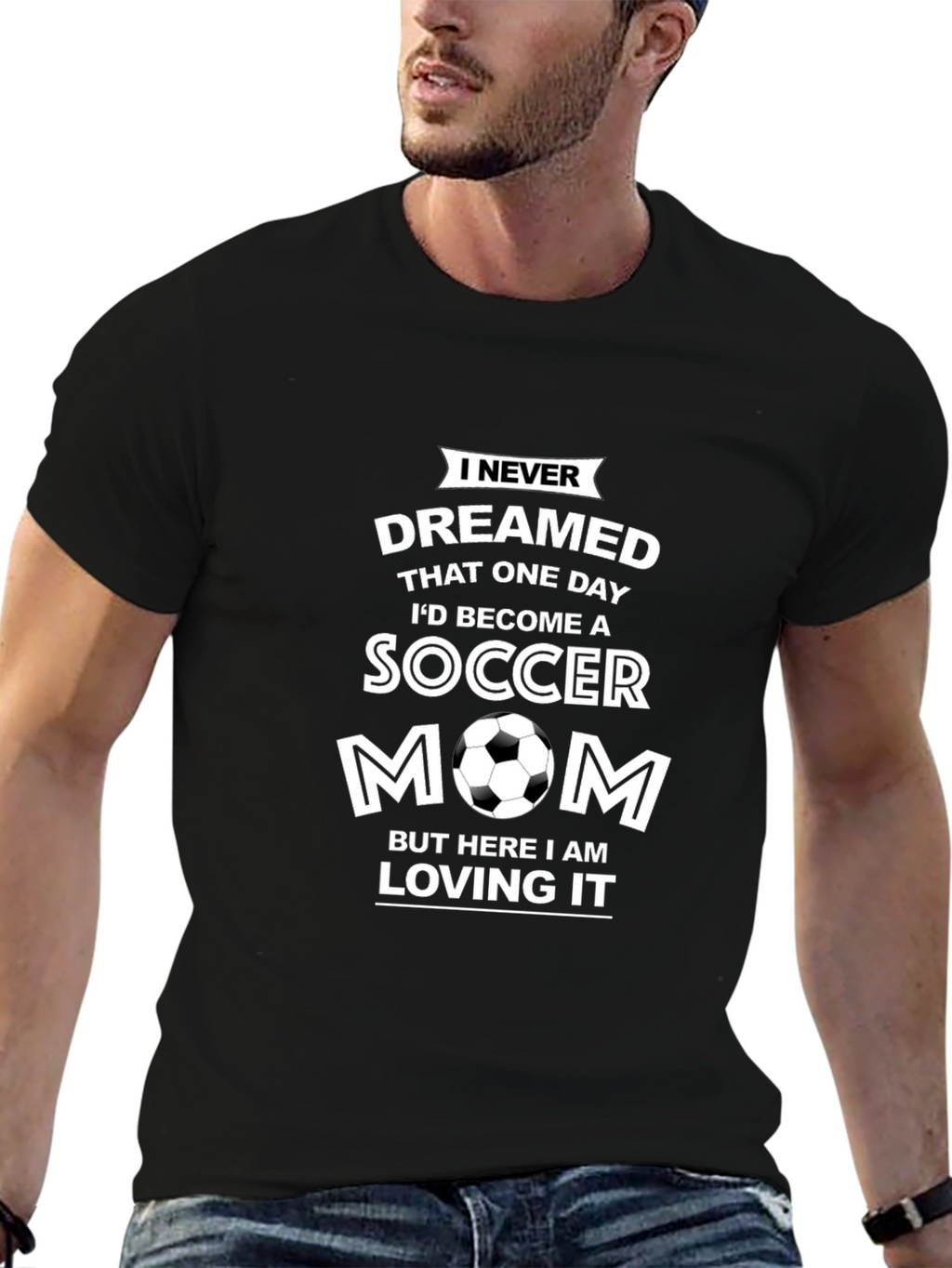 Soccer Mom Graphic T-Shirt - Novelty Tee