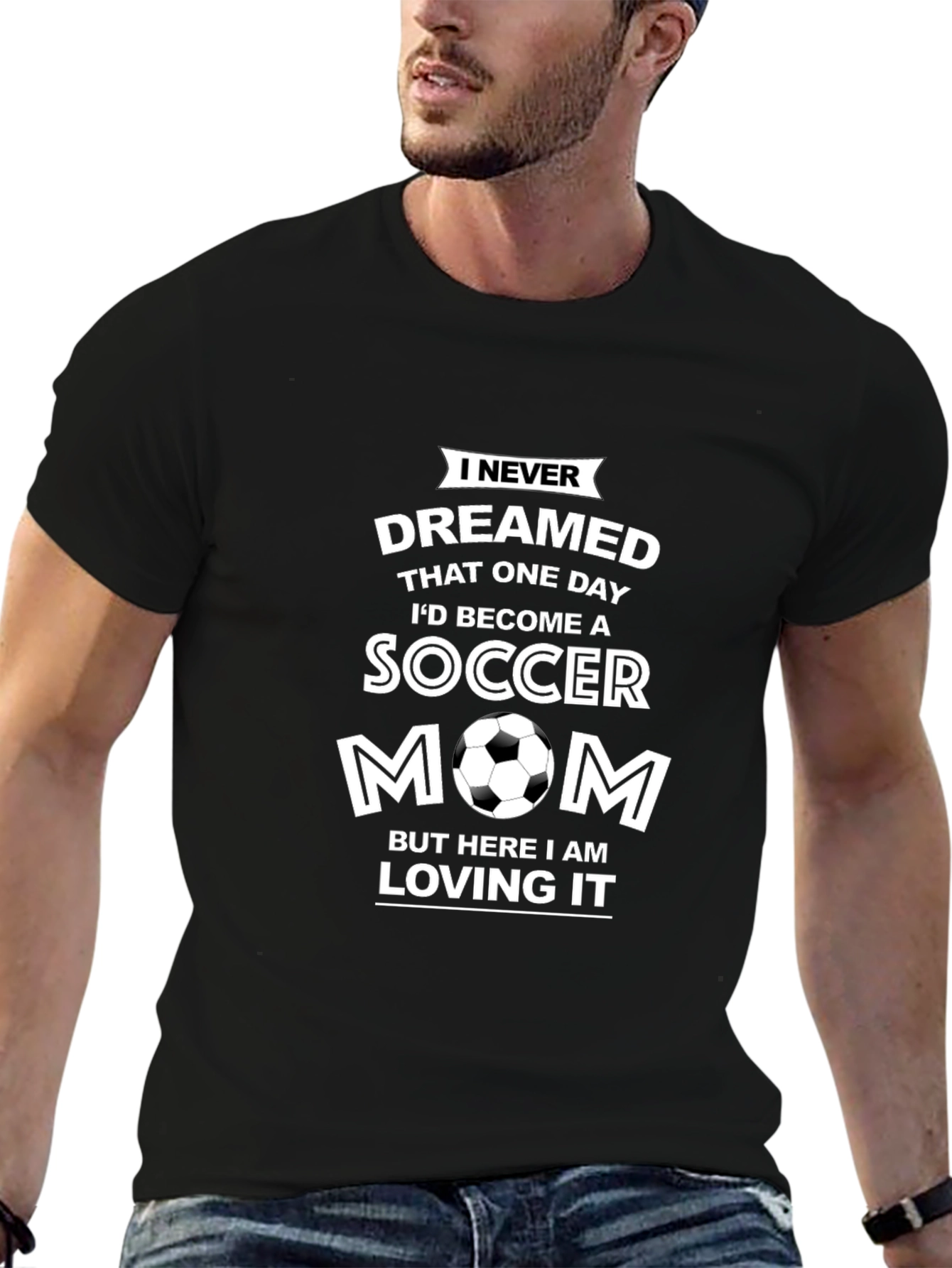 Soccer Mom Graphic T-Shirt - Novelty Tee