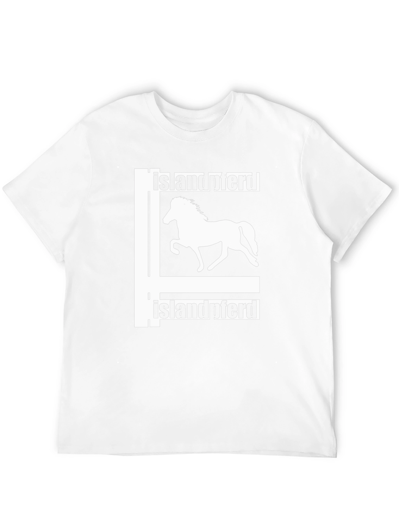 Islandpferd Horse T-Shirt - Black Graphic Tee