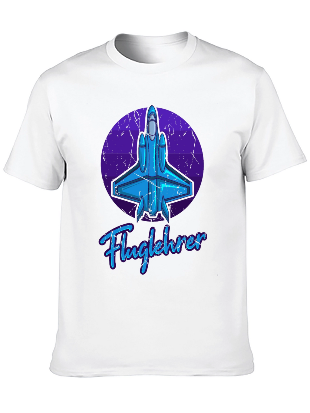 Fluglehrer Fighter Jet Graphic Tee - Black