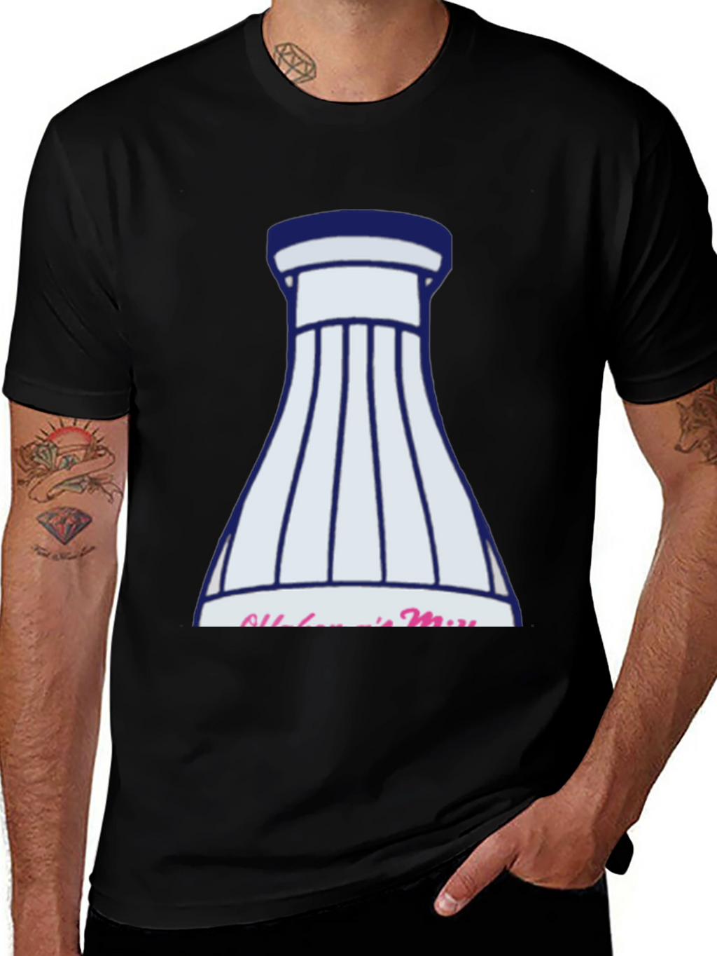 Oklahoma Mix Graphic Tee - Stylish Black T-Shirt