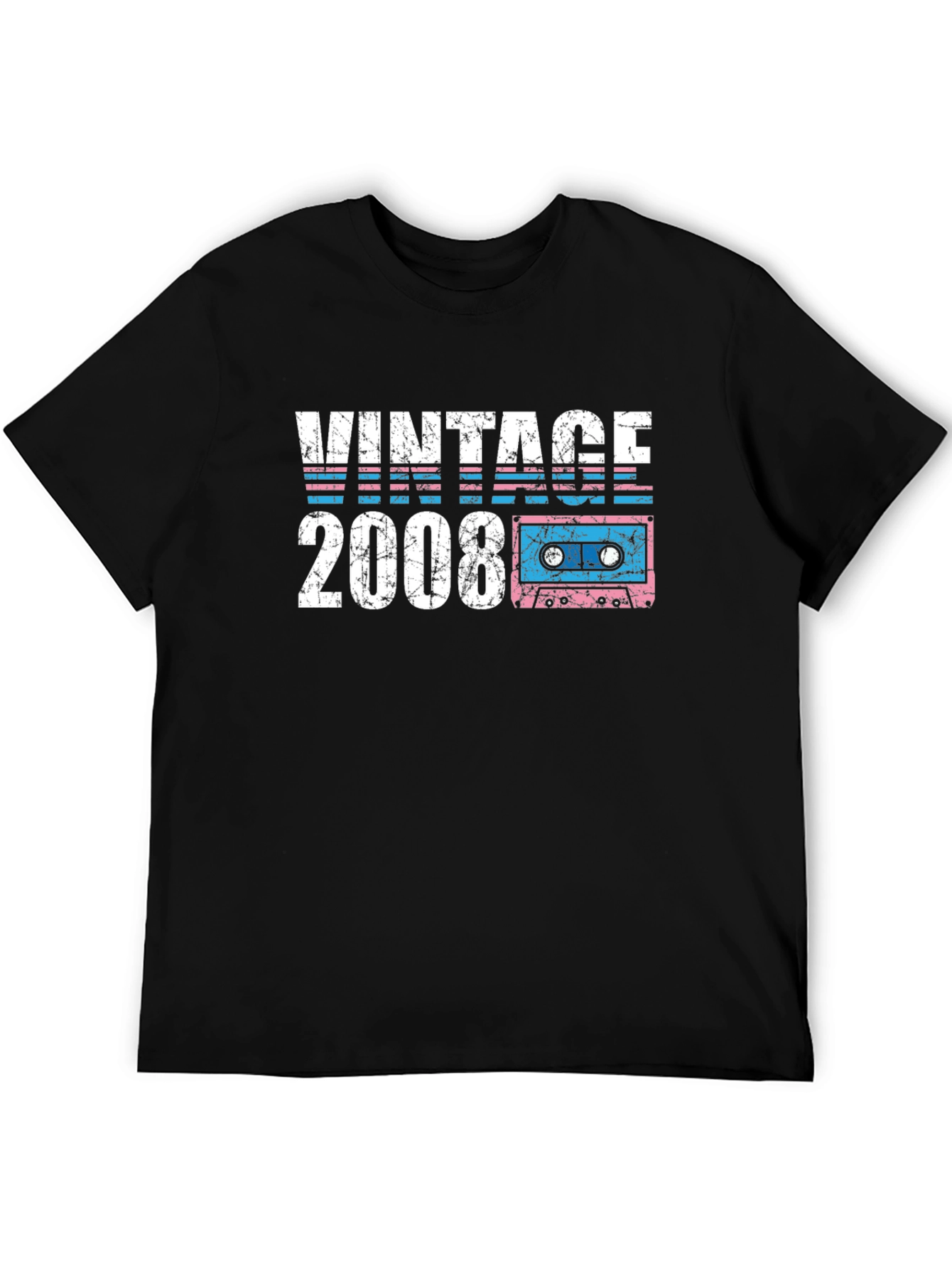 Vintage 2008 Cassette Tape T-Shirt